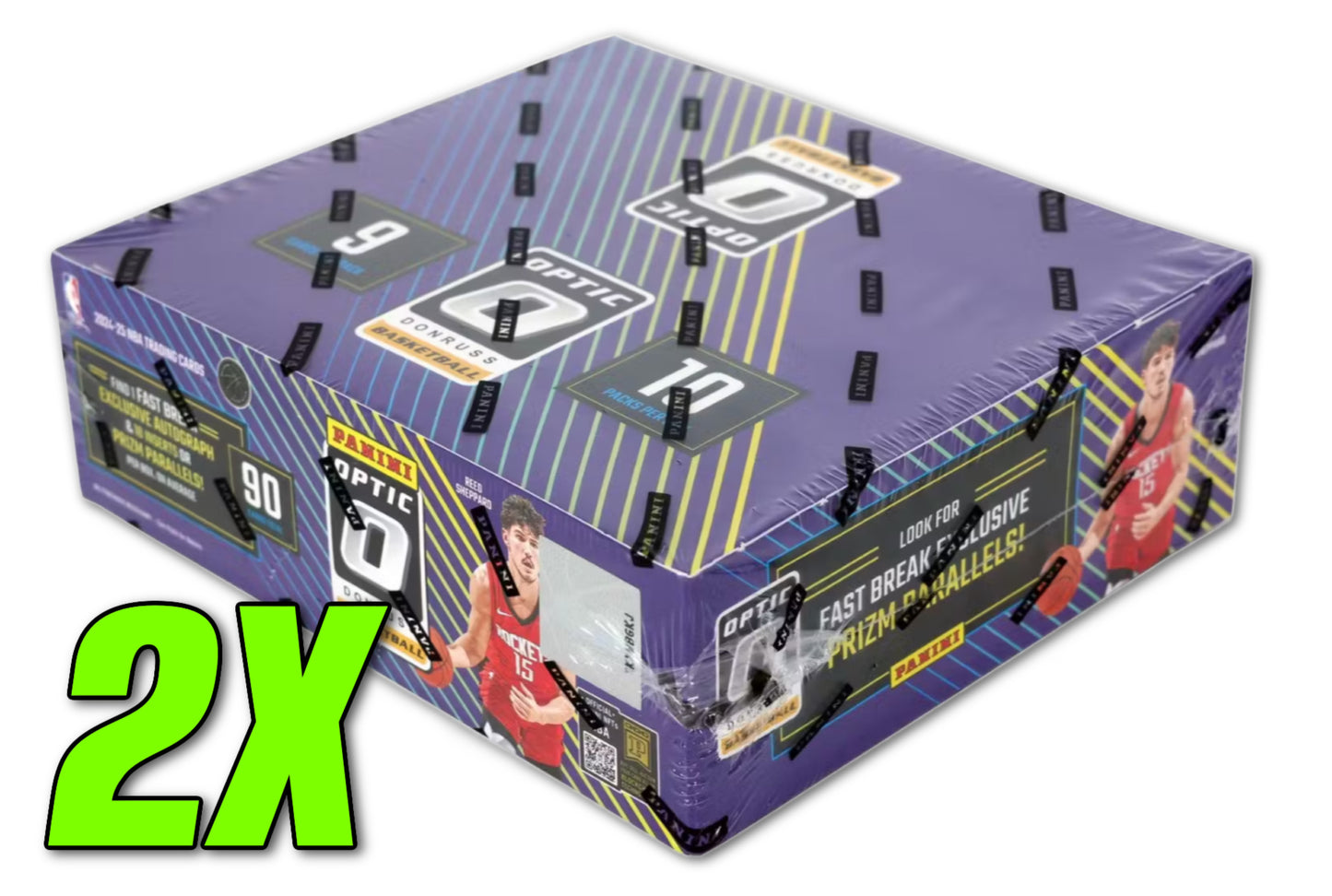 RANDOM TEAM BREAK : (2X) 2024/25 Panini Donruss Optic Basketball Fast Break Boxes