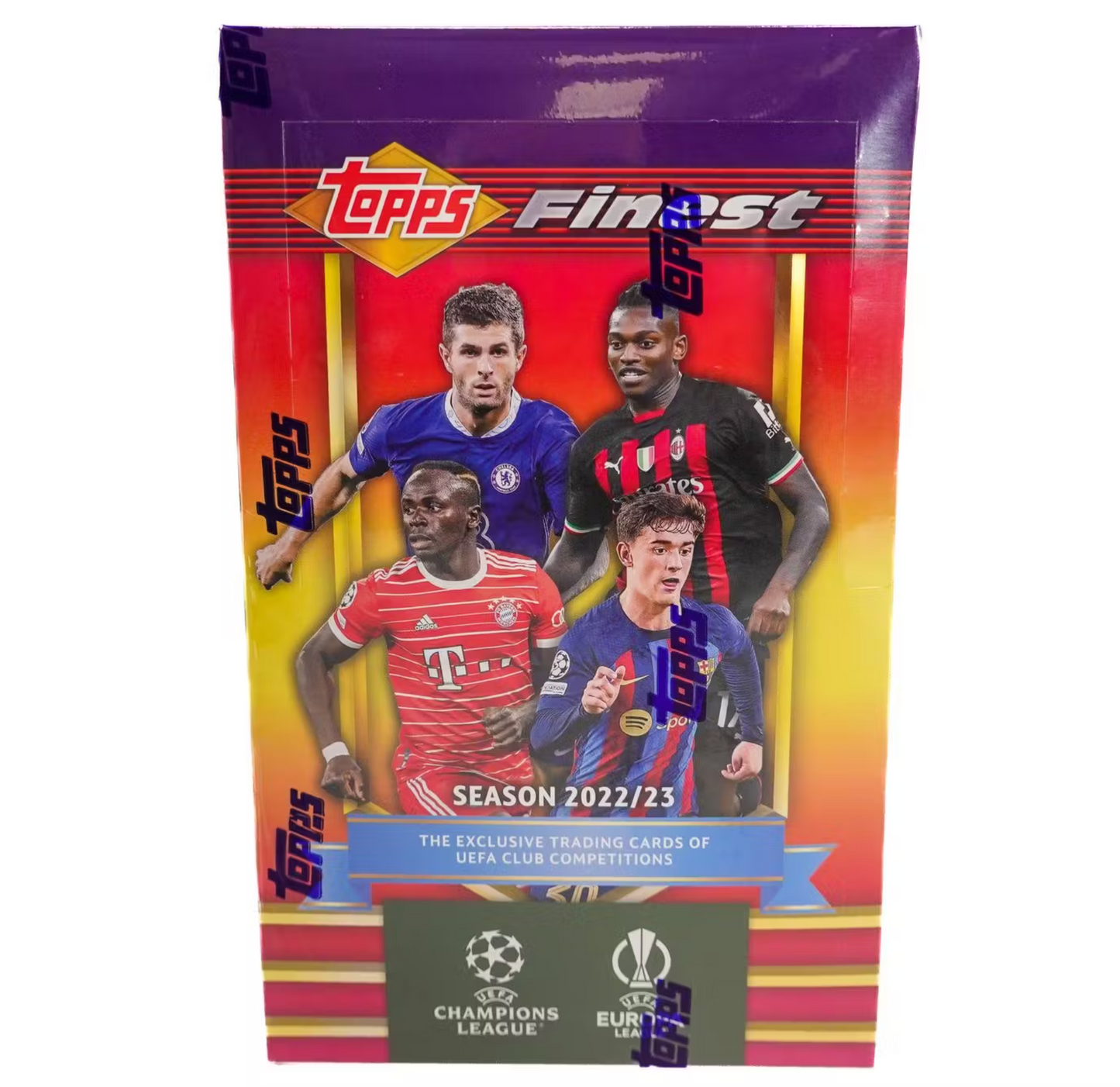 2022/23 Topps Finest Flashbacks UEFA Club Competitions Soccer Hobby Box