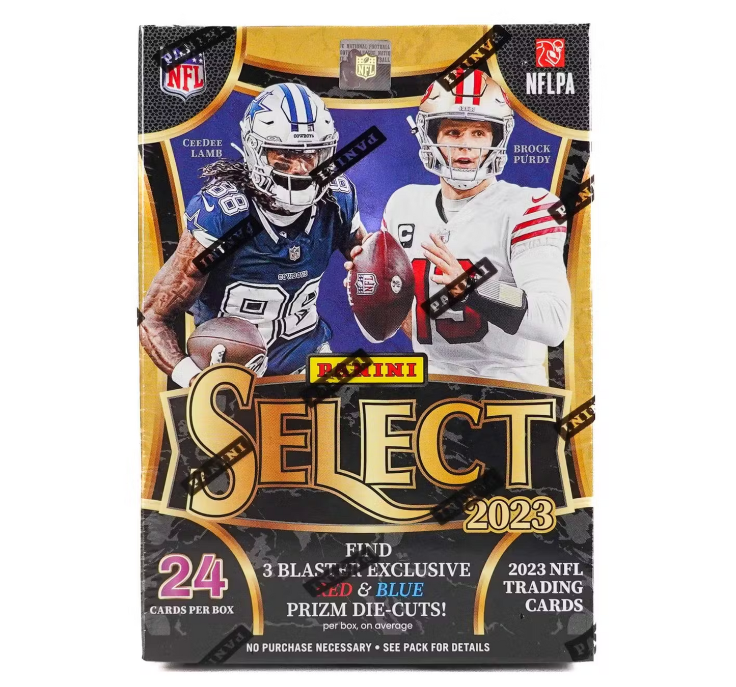 2023 Panini Select Football 6-Pack Blaster Box (Red & Blue Prizms!)