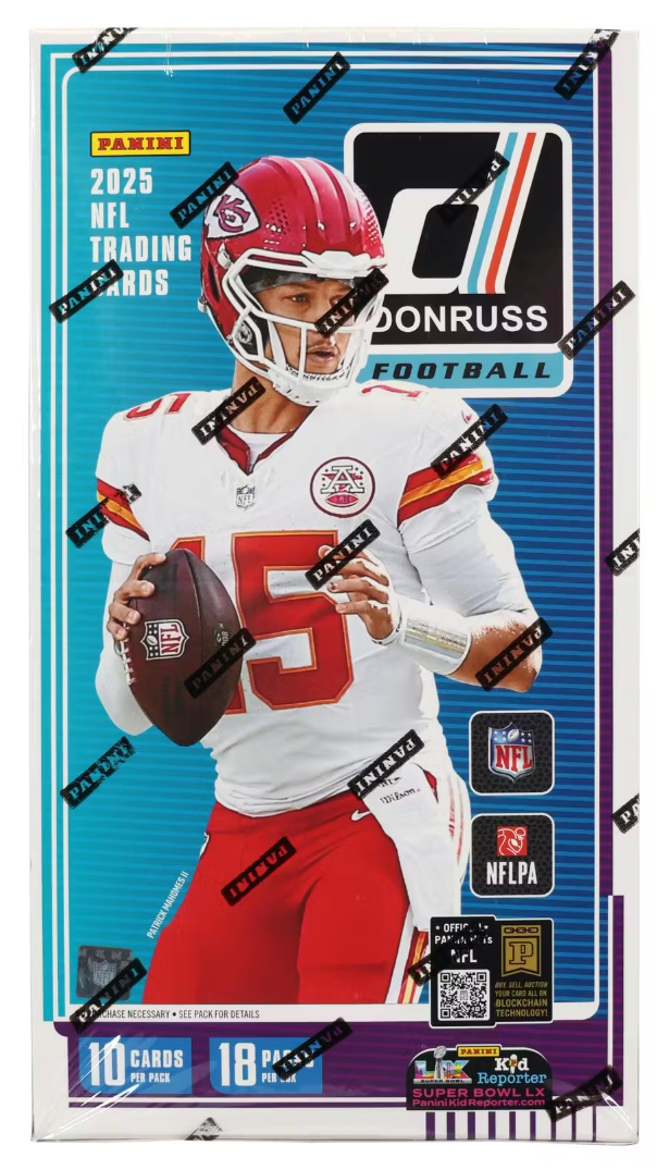 RANDOM TEAM BREAK - 2025 Panini Donruss Football Hobby Box