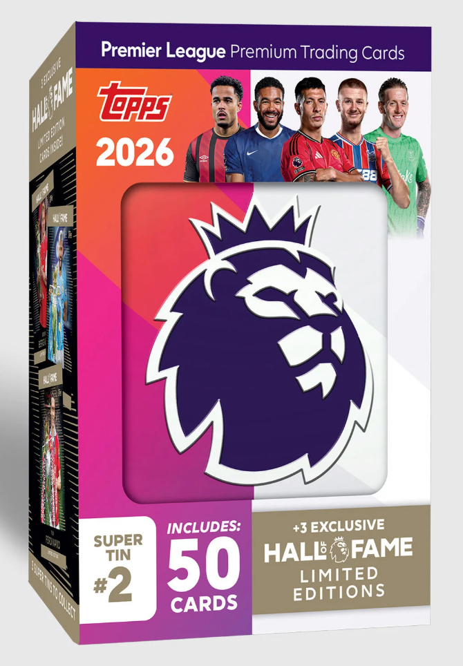 Topps 2026 Debut Edition Hall of Fame Super Tin (3 Tin Set)