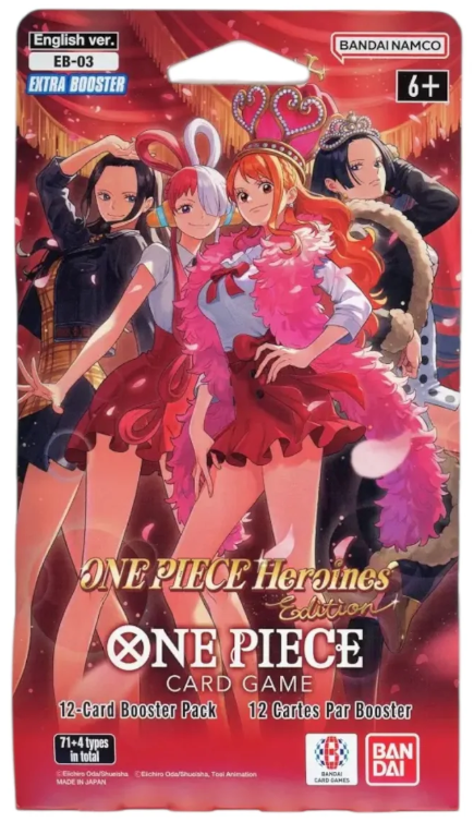 Extra Booster: One Piece Heroines Edition Sleeved Booster Pack - Extra Booster: One Piece Heroines Edition (EB-03)