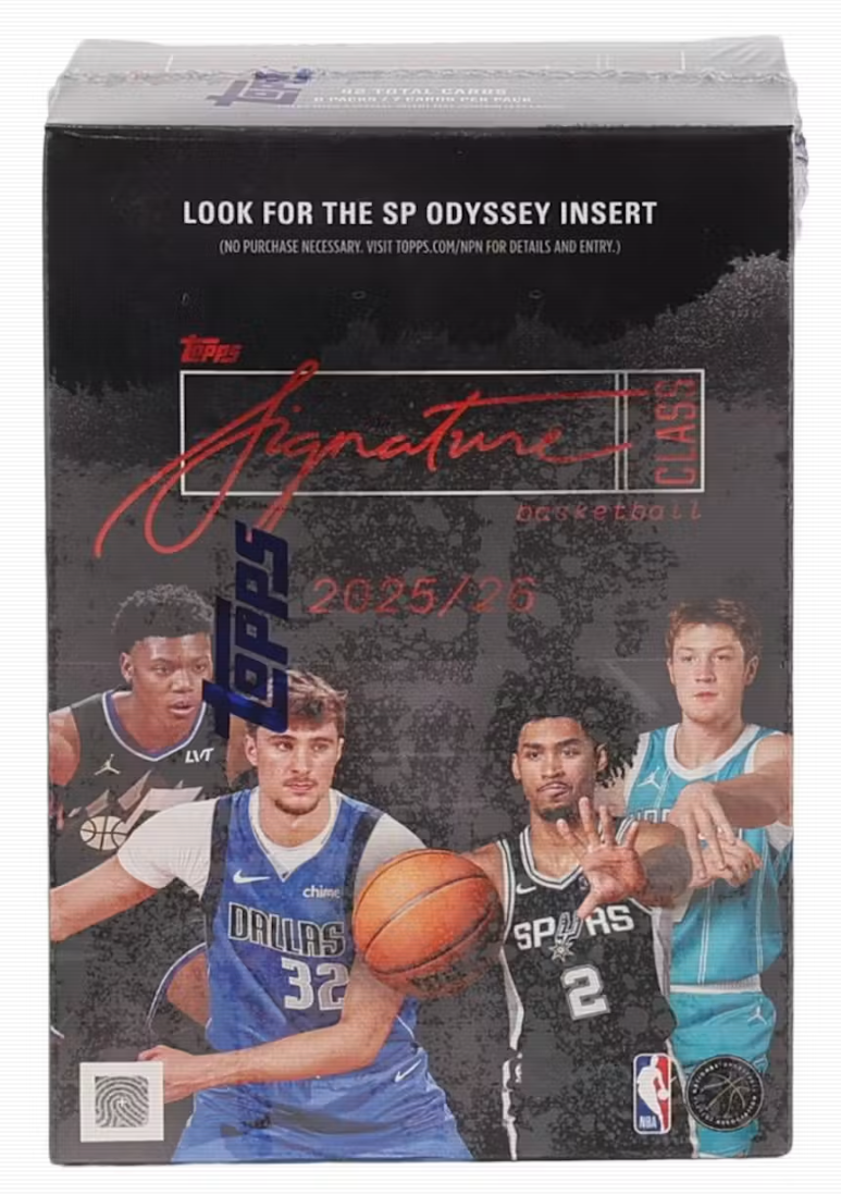 2025/26 Topps Signature Class Basketball Blaster Box