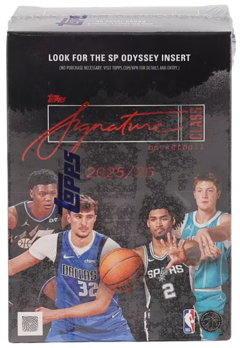 2025/26 Topps Signature Class Basketball Blaster Box