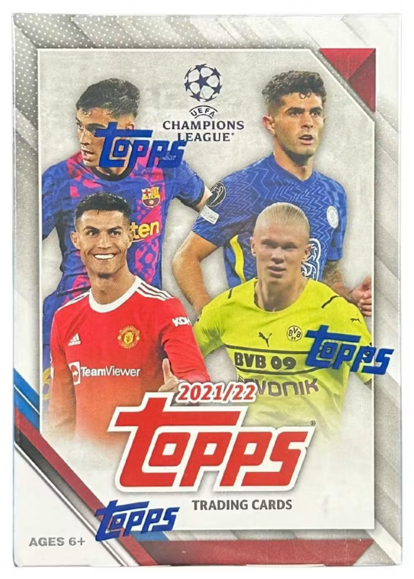 2021/22 Topps UEFA Champions League Collection Soccer Blaster Box (Sparkle Foil Parallels!)