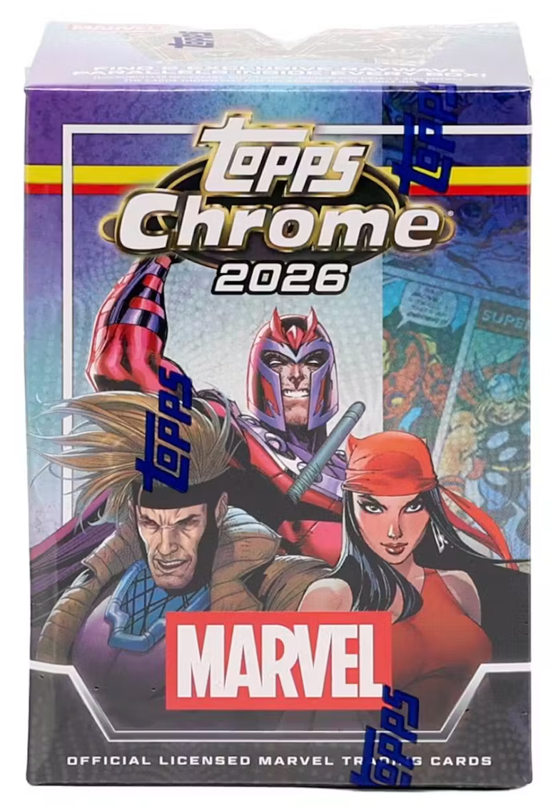 2026 Topps Marvel Comics Chrome Blaster Box