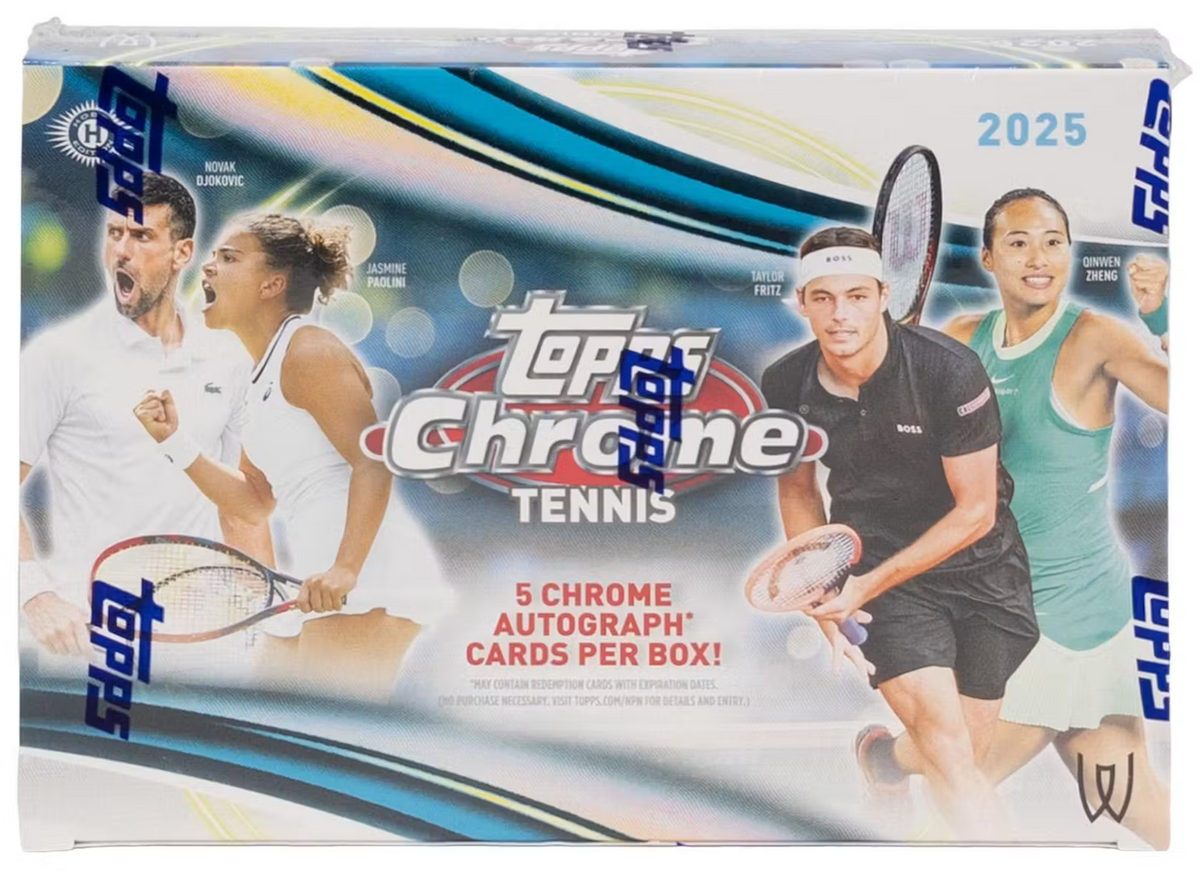 2025 Topps Chrome Tennis Delight Box