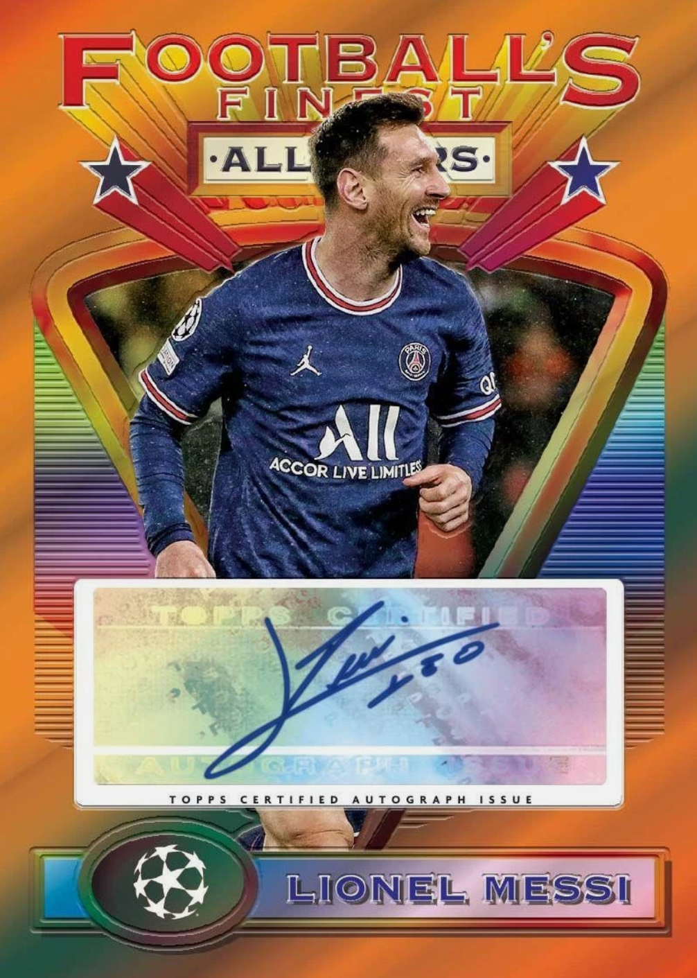 2021/22 Topps UEFA Champions League Finest Flashbacks Soccer Hobby Box