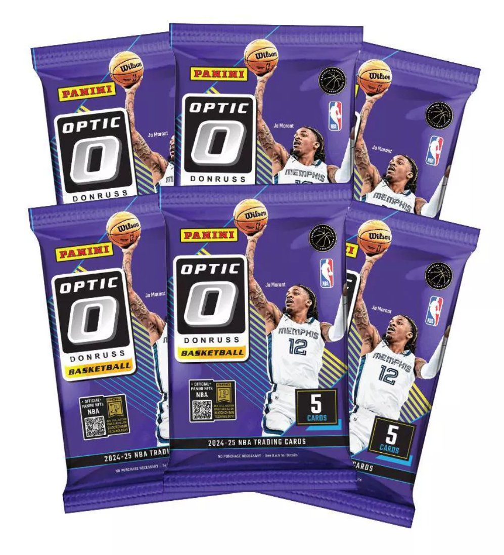 2024-25 Panini NBA Optic Donruss Basketball Trading Card Blaster Box