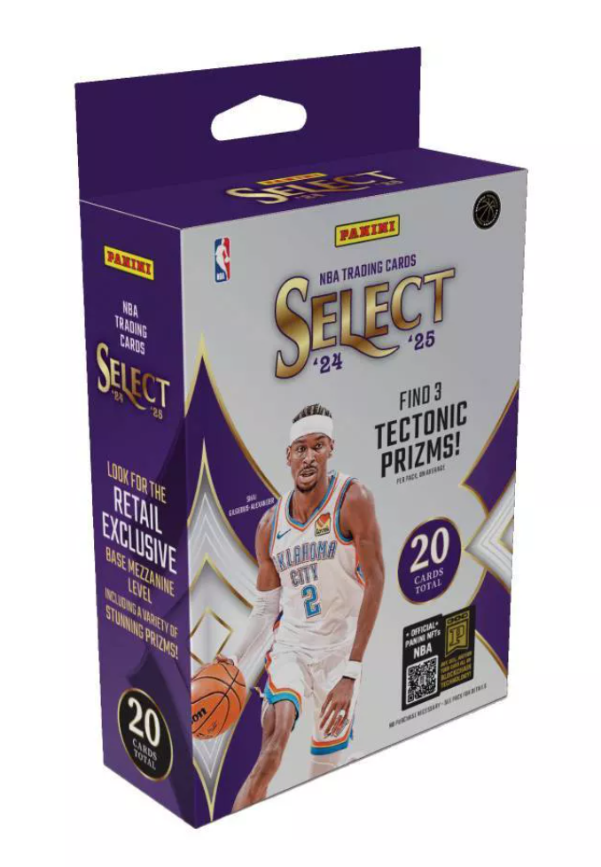2024-25 Panini NBA Select Basketball Trading Card Hanger Box