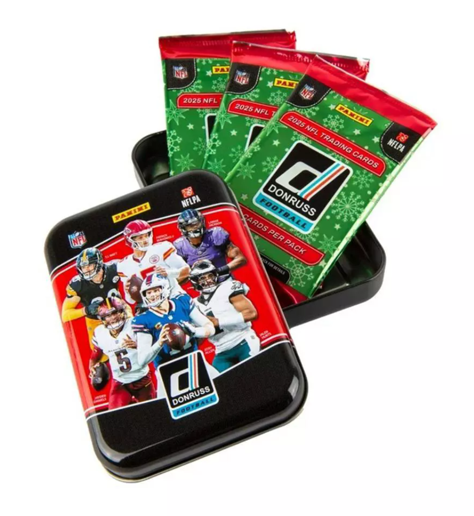 2025 Panini Donruss Football Winter Holiday Tin