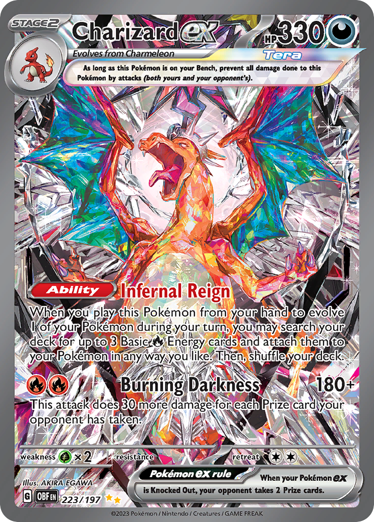 Charizard ex - Pokémon TCG card