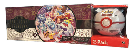 Pokémon Holiday Calendar 2025 + Poké Ball Bundles