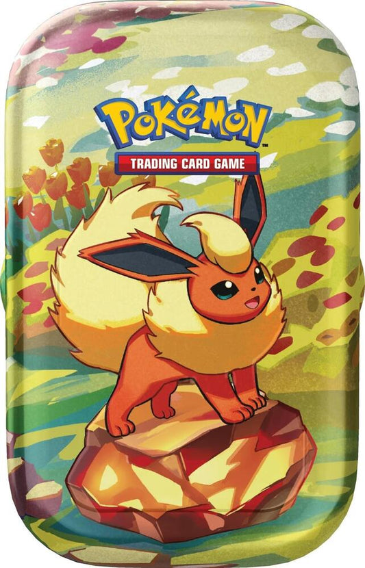 Prismatic Evolutions Mini Tin [Flareon] - SV: Prismatic Evolutions (PRE)