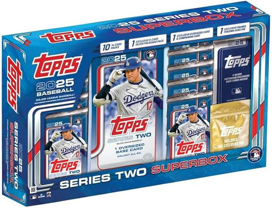 Topps 2025 Series 2 Baseball Super Box Trading Cards