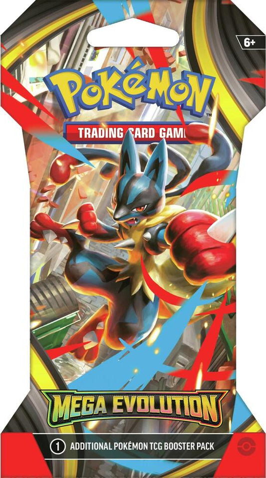 (BEFORE RELEASE) Mega Evolution Sleeved Booster Pack - ME01: Mega Evolution (MEG)