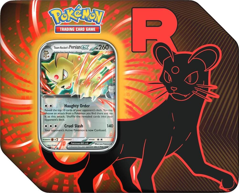Team Rocket Tin [Random Art] - Miscellaneous Cards & Products (MCAP)