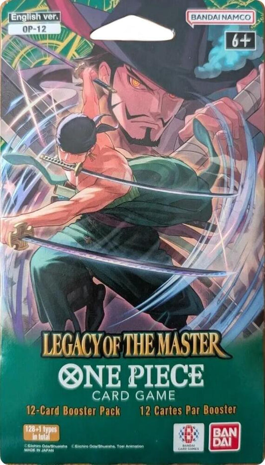 Legacy of the Master - Sleeved Booster Pack - Legacy of the Master (OP12)
