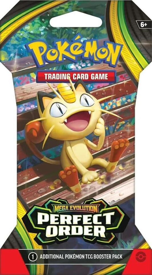 Perfect Order Sleeved Booster Pack - ME03: Perfect Order (POR)