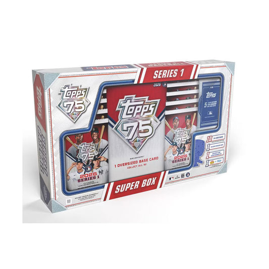 2026 Topps MLB Series 1 Baseball Trading Card Super Box