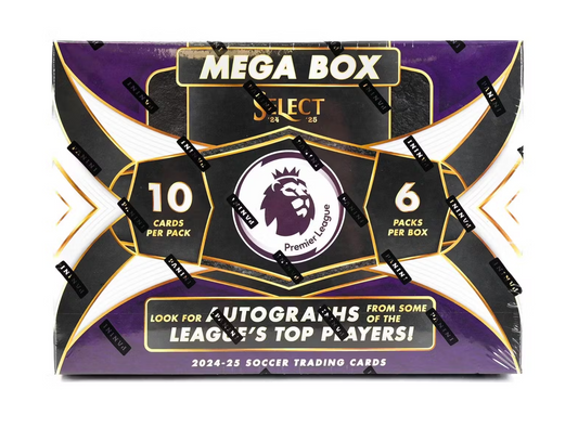 2024/25 Panini Select Premier League EPL Soccer Hobby Mega Box