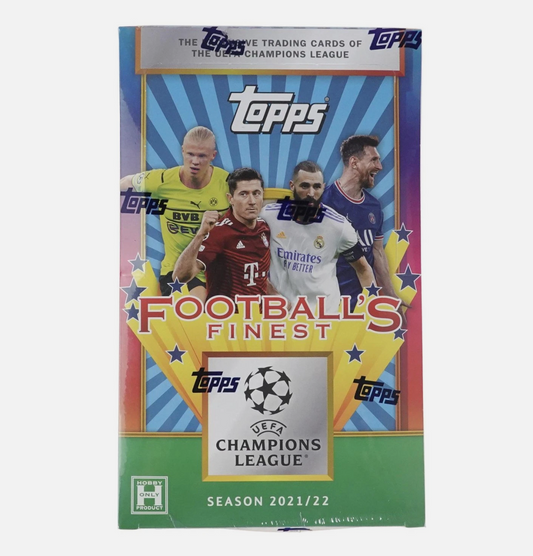 2021/22 Topps UEFA Champions League Finest Flashbacks Soccer Hobby Box