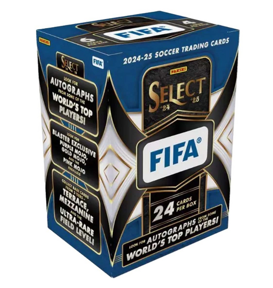 2024-25 Panini Select FIFA Soccer Trading Card Blaster Box