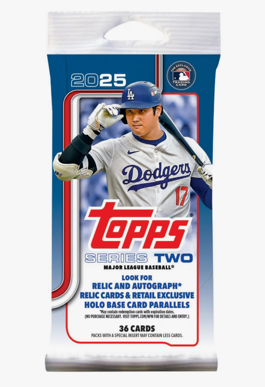 2025 Topps MLB Baseball Series Two Fat Pack