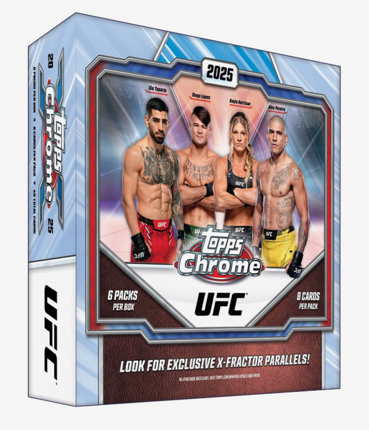 2025 Topps Chrome UFC Mega Box
