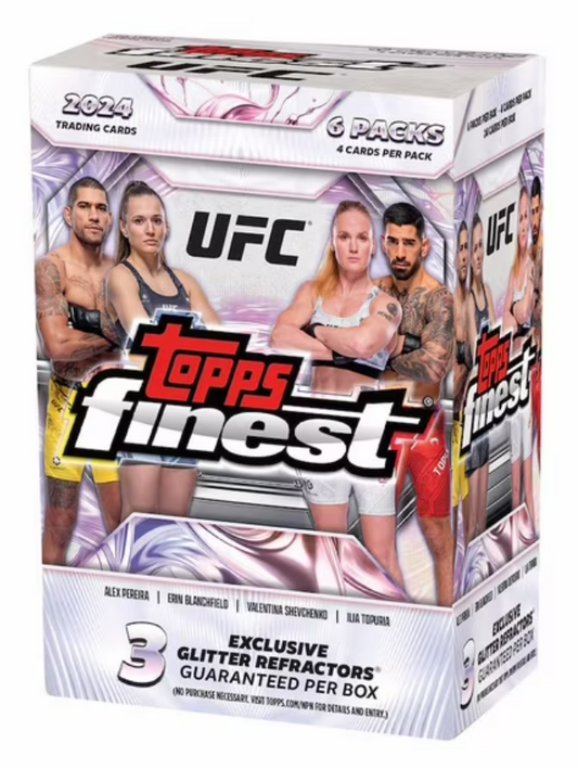 2024 Topps UFC Finest 6-Pack Blaster Box