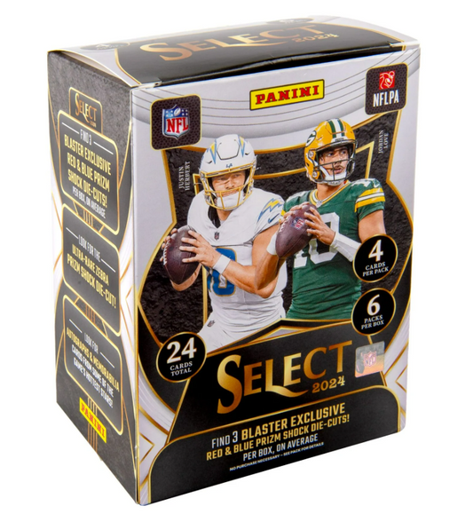 2024 Panini NFL Select Football Trading Card Blaster Box