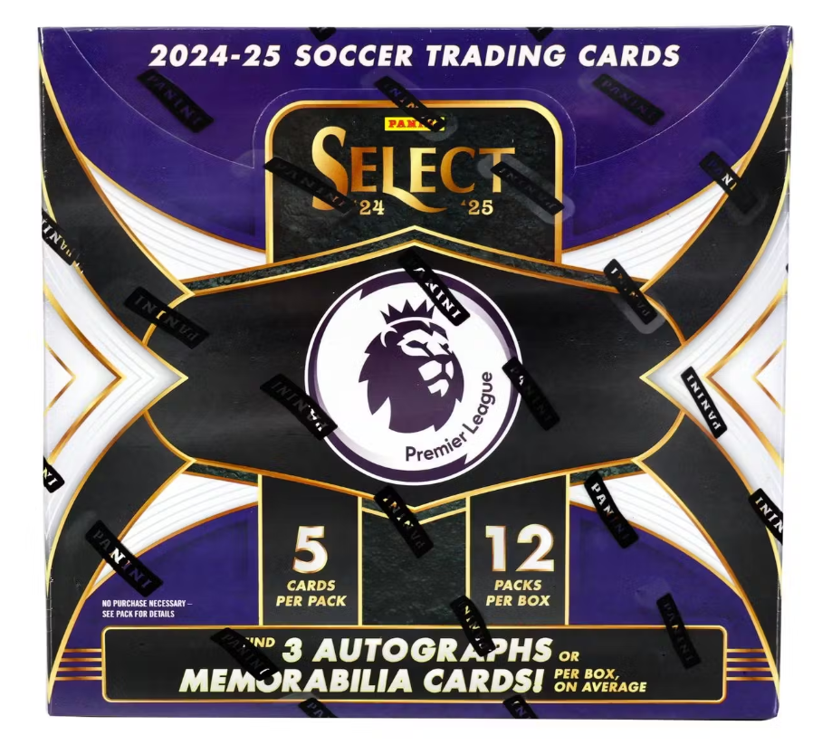 2024/25 Panini Select Premier League EPL Soccer Hobby Box