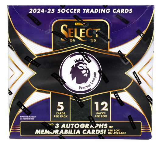 2024/25 Panini Select Premier League EPL Soccer Hobby Box