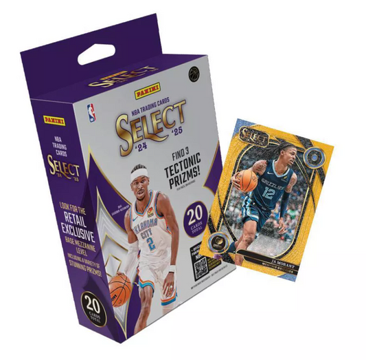 2024-25 Panini NBA Select Basketball Trading Card Hanger Box