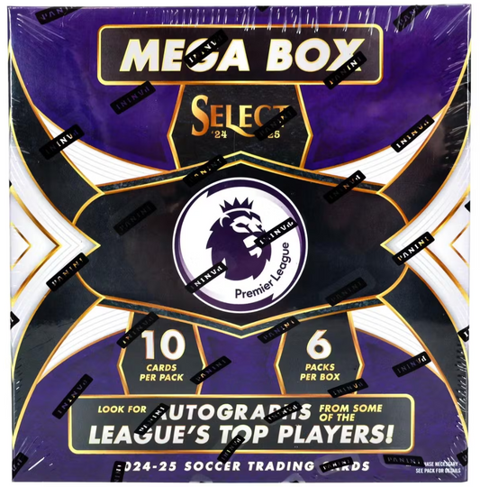 2024/25 Panini Select Premier League EPL Soccer Hobby Mega Box