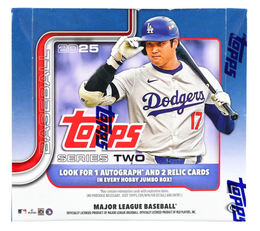 2025 Topps Series 2 Baseball Hobby Jumbo Box