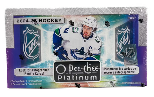 2024/25 Upper Deck O-Pee-Chee Platinum Hockey Hobby Box