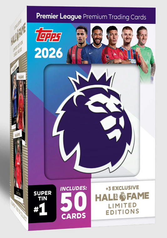 Topps 2026 Debut Edition Hall of Fame Super Tin (3 Tin Set)