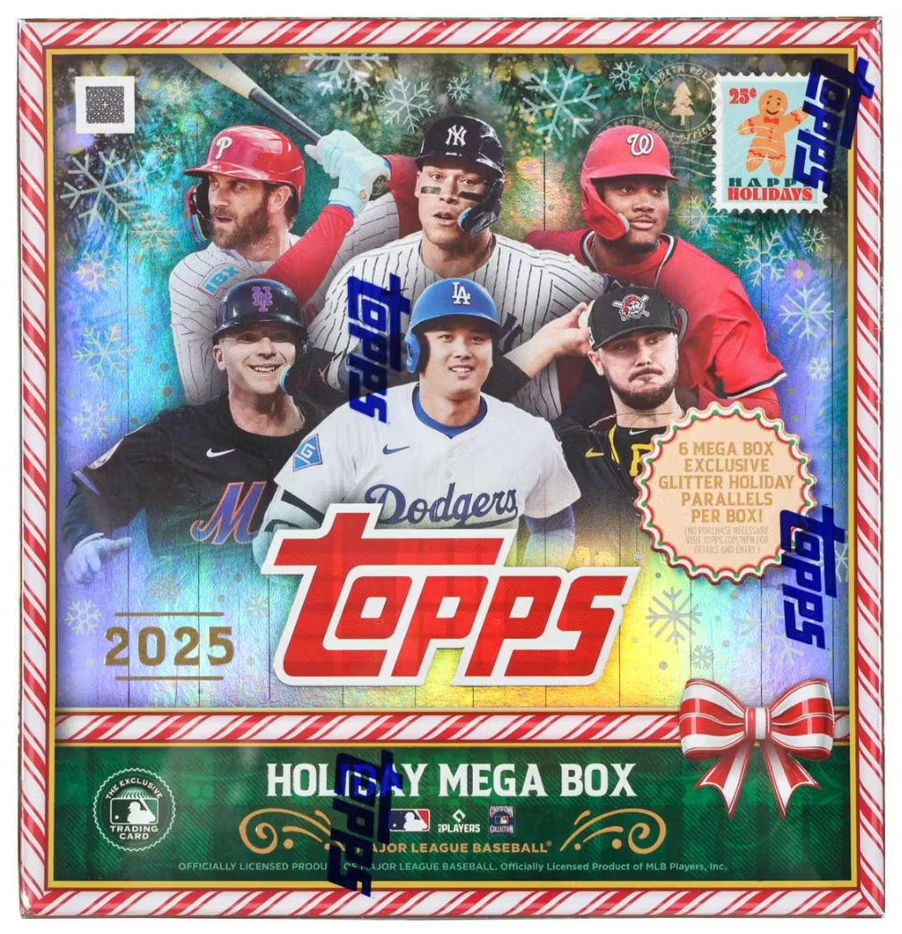 2025 Topps Holiday Baseball Mega Box