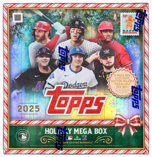 2025 Topps Holiday Baseball Mega Box