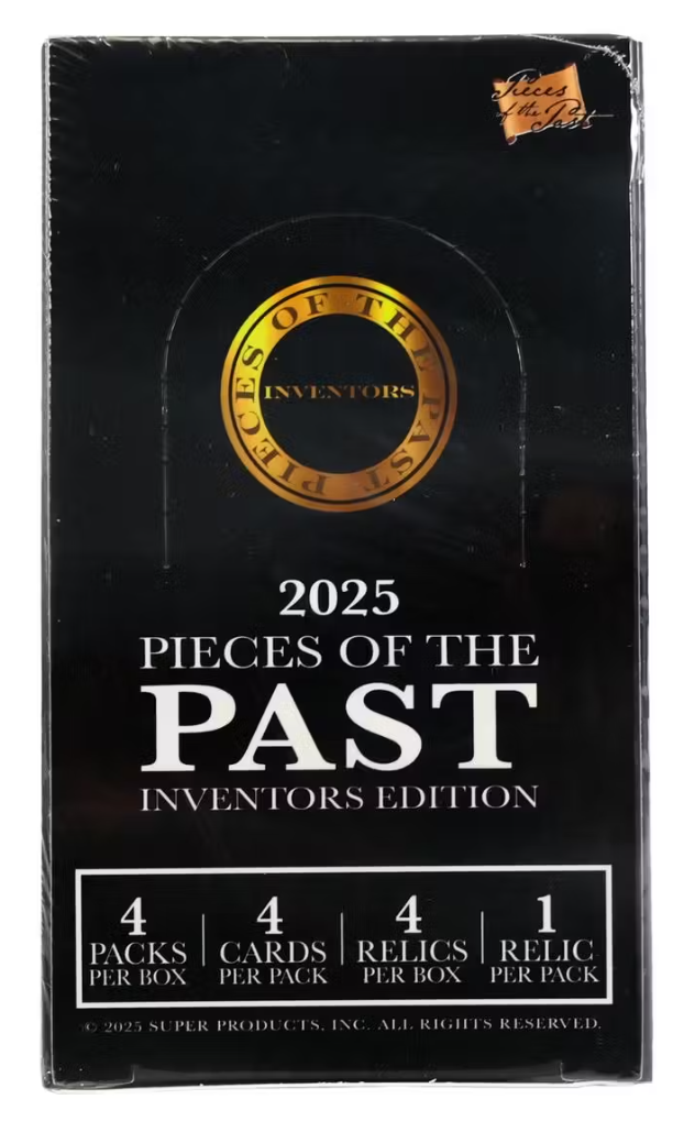 Pieces of the Past Inventors Edition Hobby Box (Keepsake Trading Cards 2025)