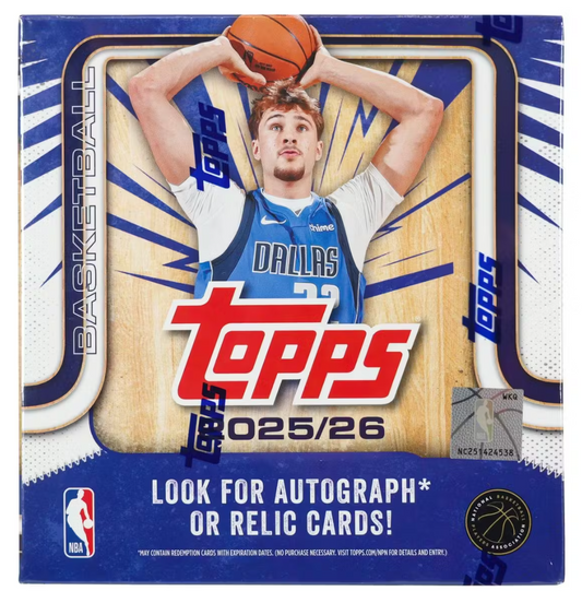 2025/26 Topps Basketball Mega Box