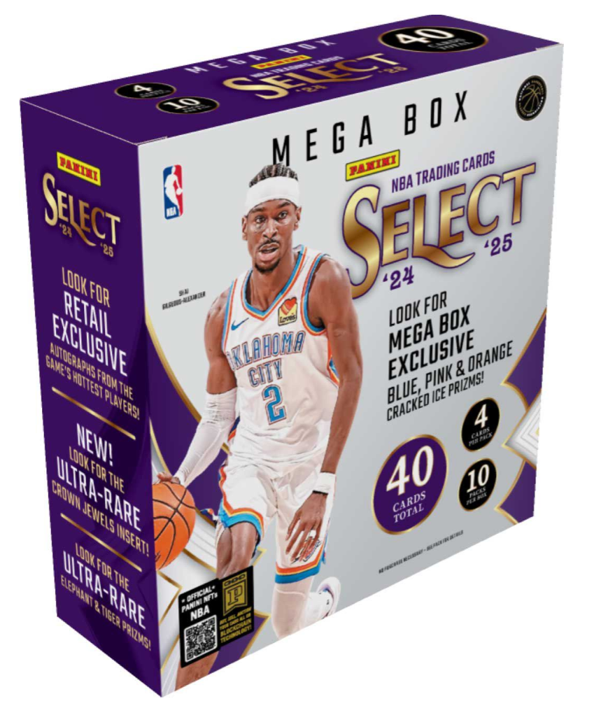2024-25 Panini Select Basketball Mega Box