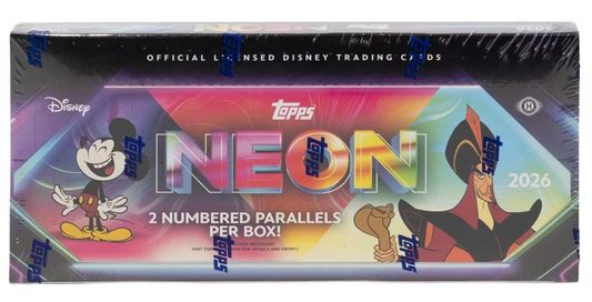 2026 Topps Disney Neon Hobby Box