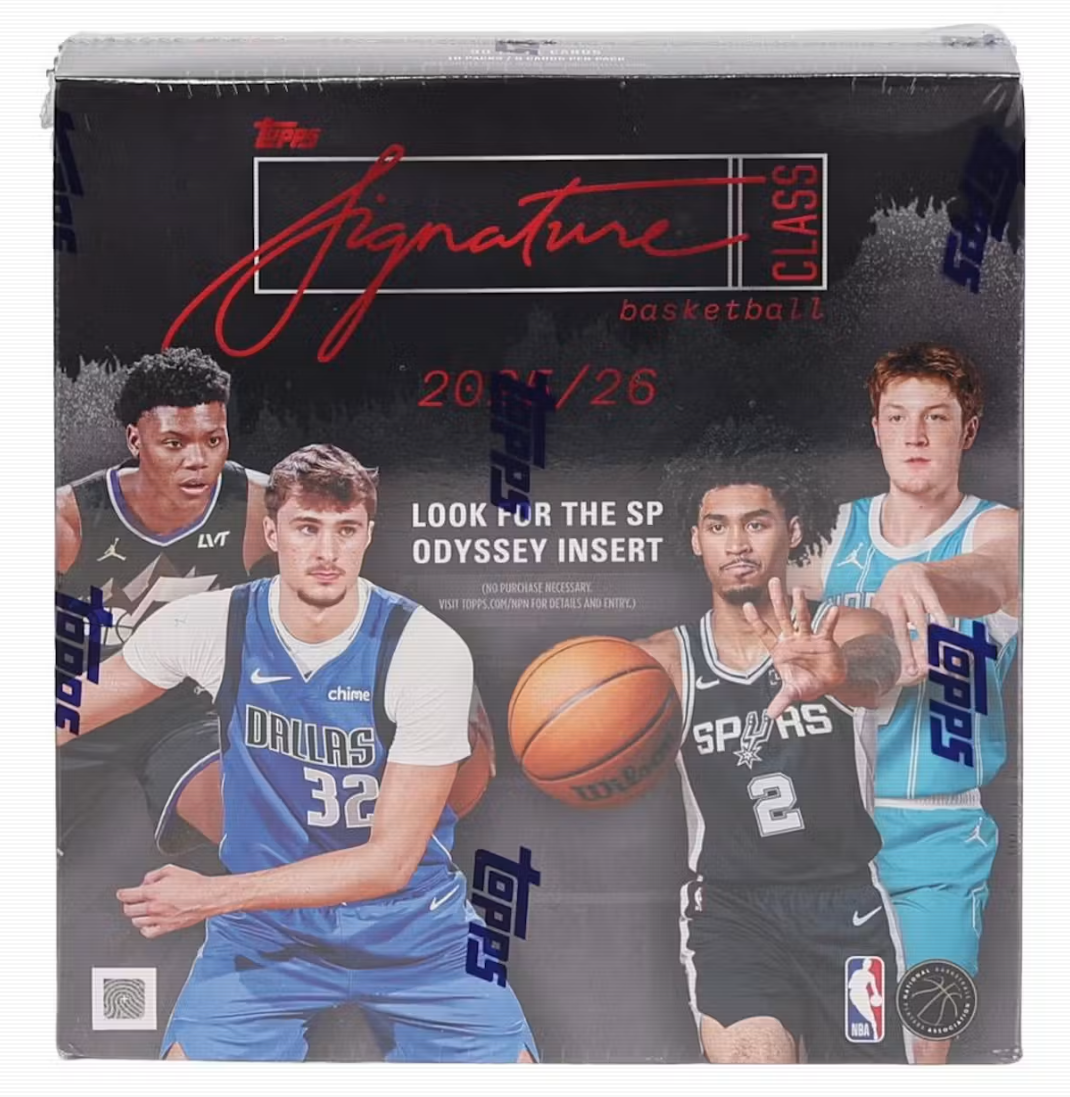 2025/26 Topps Signature Class Basketball Mega Box