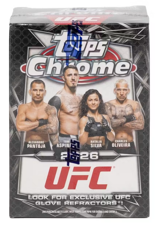 2026 Topps Chrome UFC Blaster Box