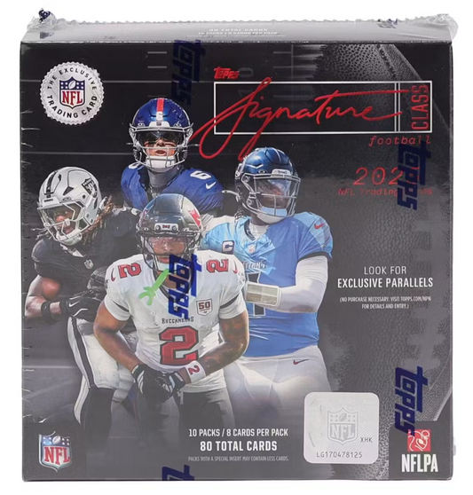 2025 Topps Signature Class Football Mega Box
