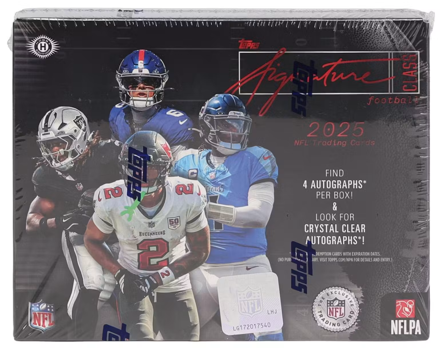 2025 Topps Signature Class Football Hobby Jumbo Box