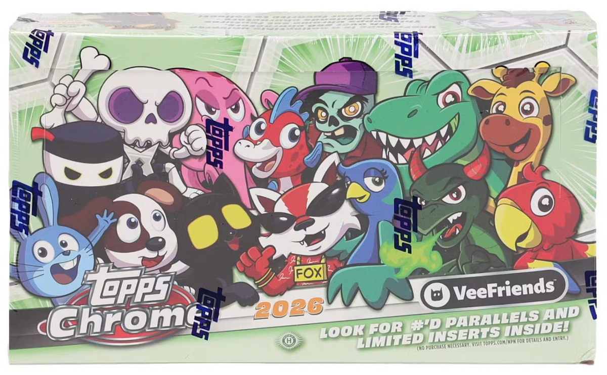 2026 Topps VeeFriends Chrome Hobby Box