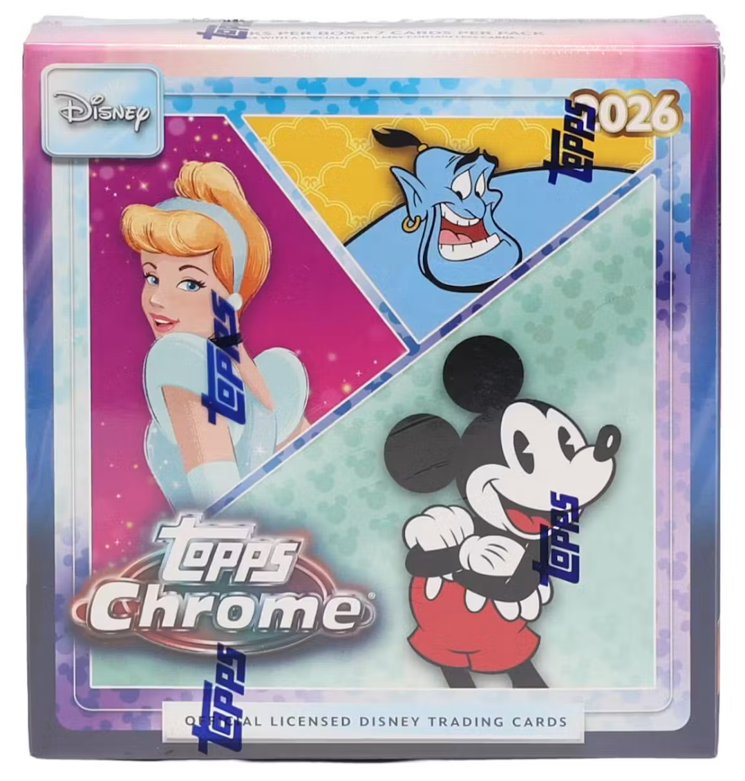 2026 Topps Disney Chrome Mega Box